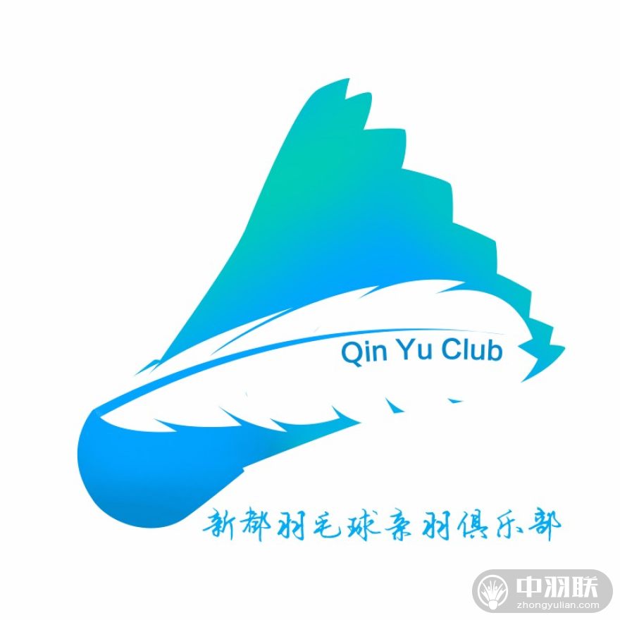 羽毛球馆logo设计图片